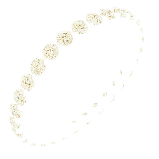 Shared-Prong Eternity Band