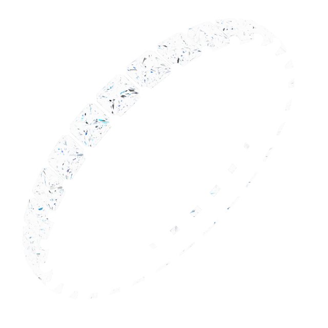 Shared-Prong Eternity Band