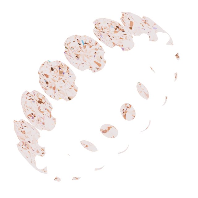 Shared-Prong Eternity Band