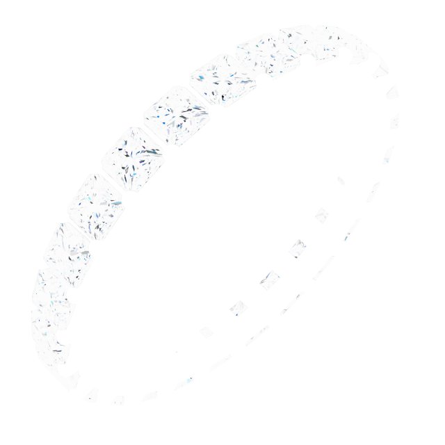Shared-Prong Eternity Band