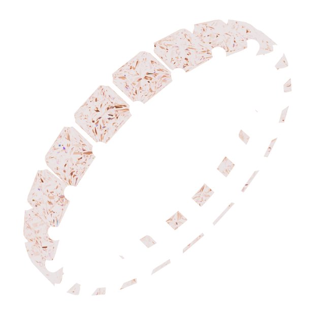 Shared-Prong Eternity Band