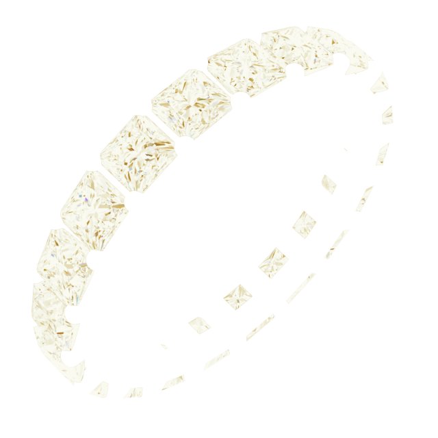 Shared-Prong Eternity Band