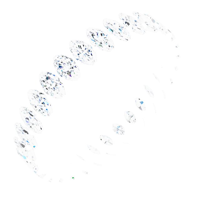Shared-Prong Eternity Band