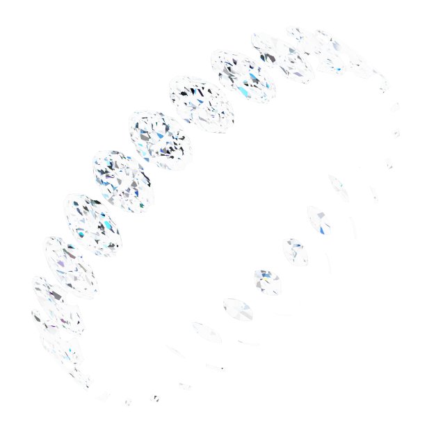 Shared-Prong Eternity Band