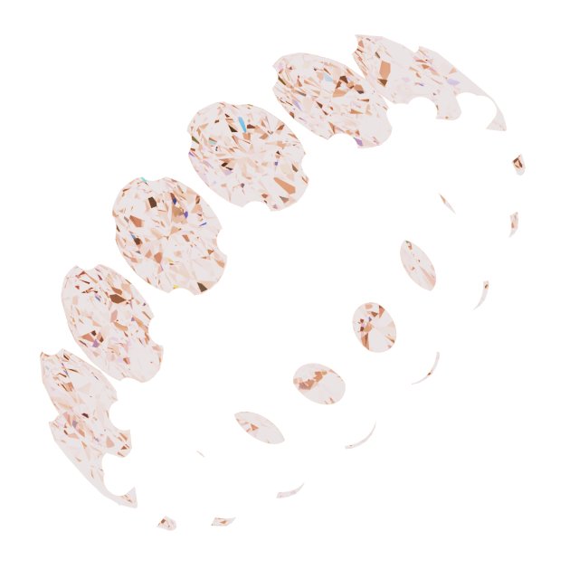 Shared-Prong Eternity Band
