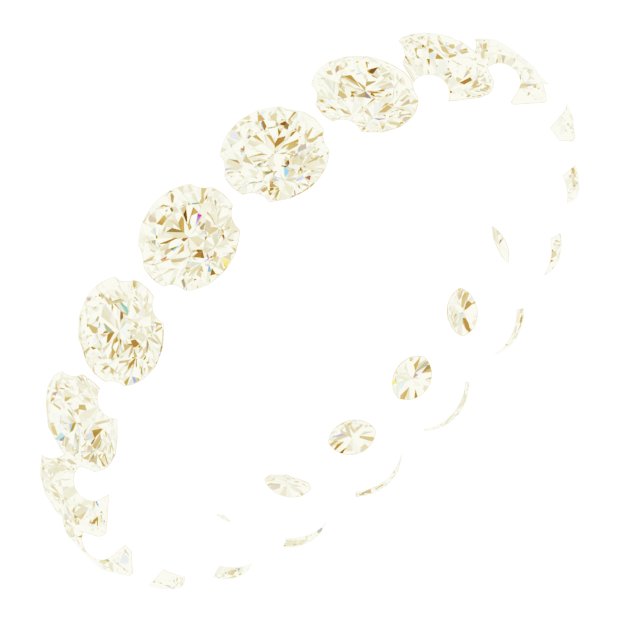 Shared-Prong Eternity Band
