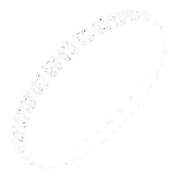 Shared-Prong Eternity Band