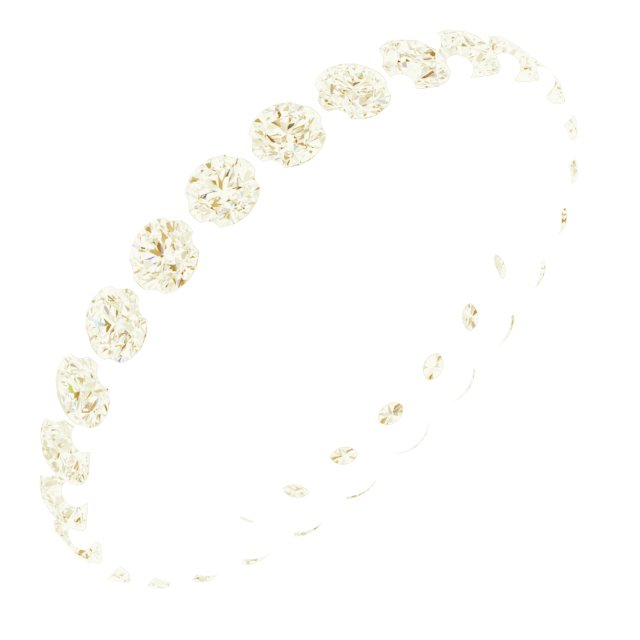 Shared-Prong Eternity Band