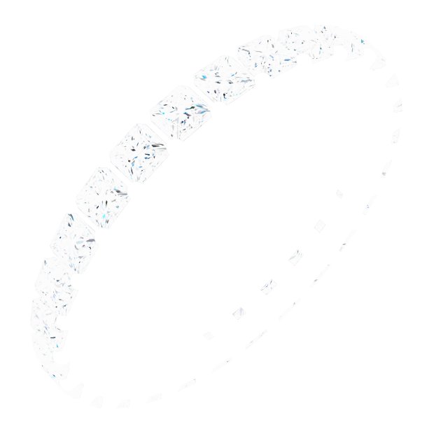 Shared-Prong Eternity Band