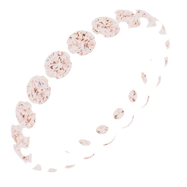 Shared-Prong Eternity Band