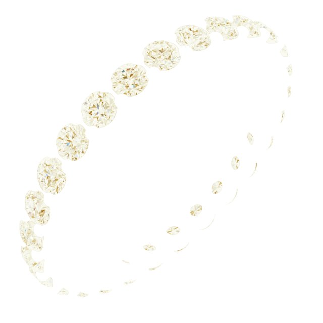 Shared-Prong Eternity Band