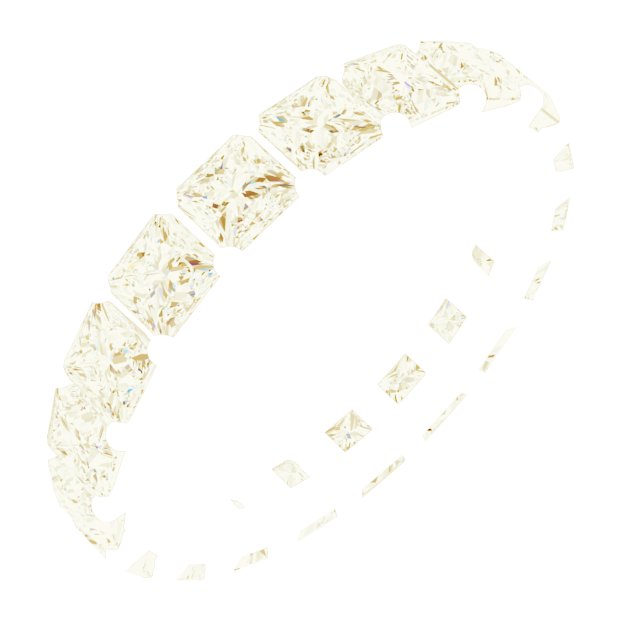 Shared-Prong Eternity Band