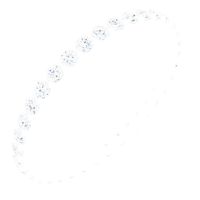 Shared-Prong Eternity Band