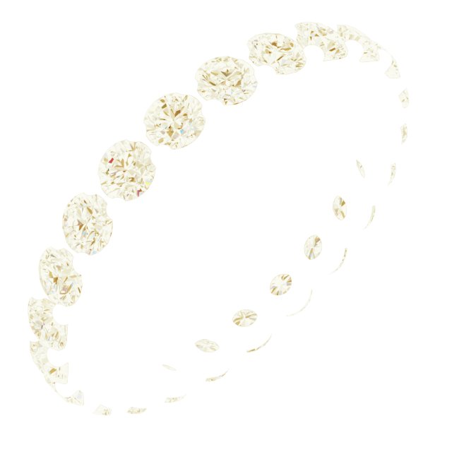 Shared-Prong Eternity Band