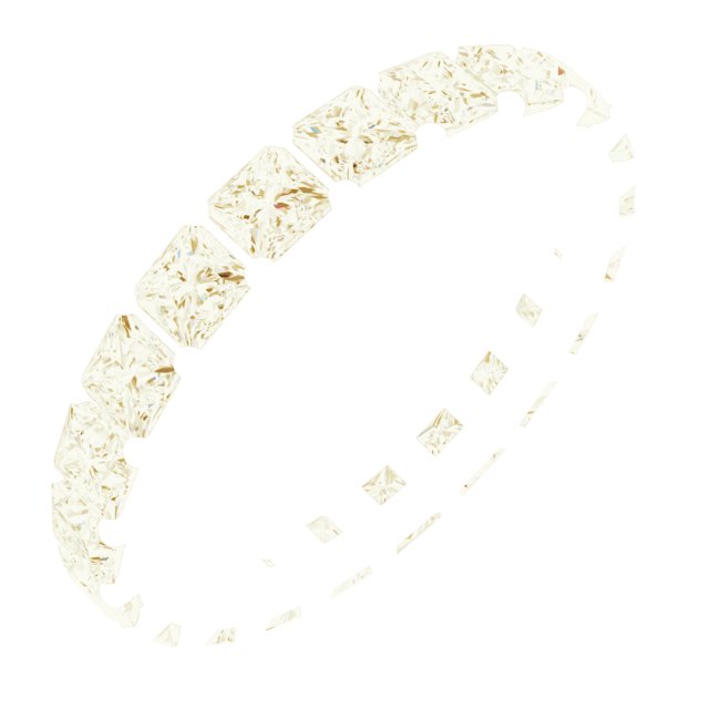 Shared-Prong Eternity Band