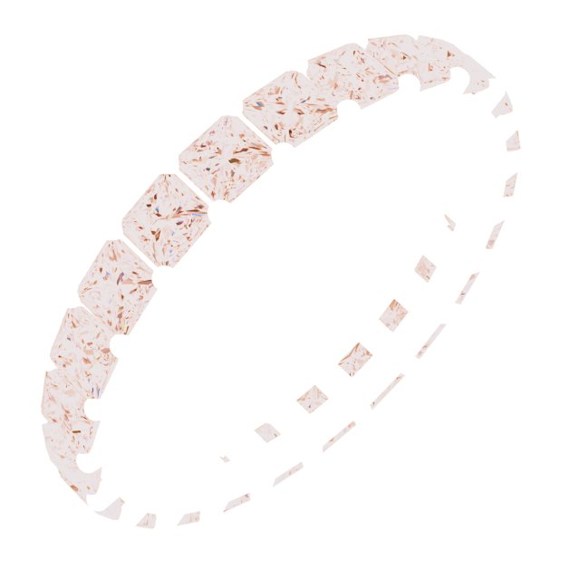 Shared-Prong Eternity Band
