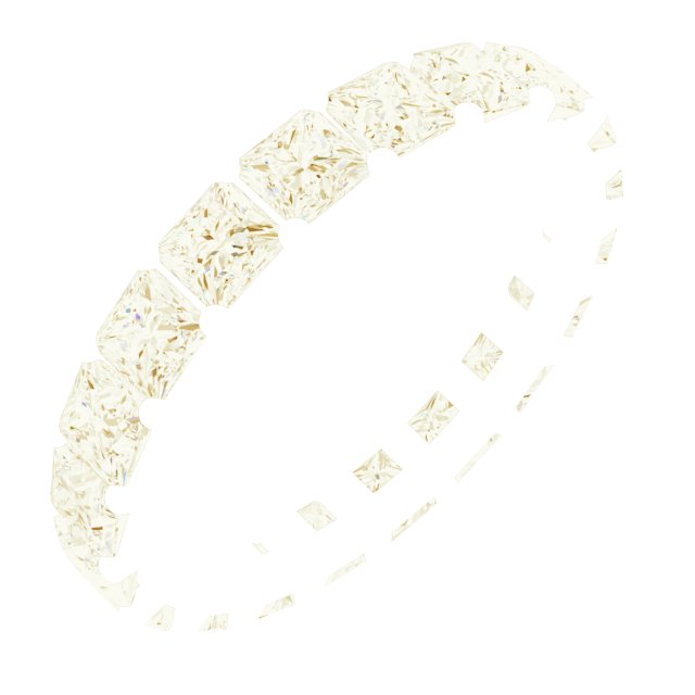 Shared-Prong Eternity Band