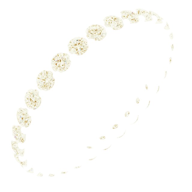 Shared-Prong Eternity Band