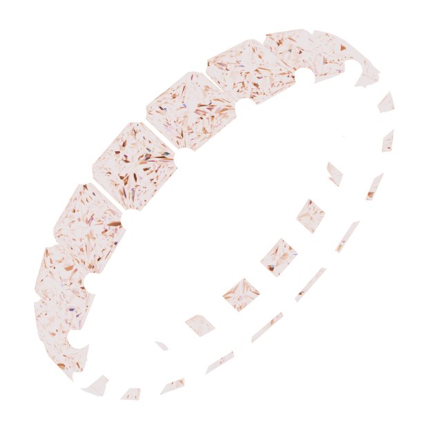 Shared-Prong Eternity Band
