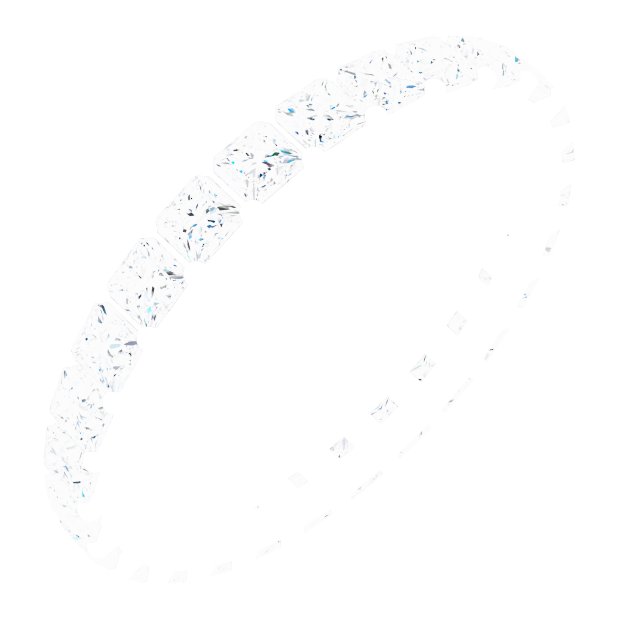 Shared-Prong Eternity Band