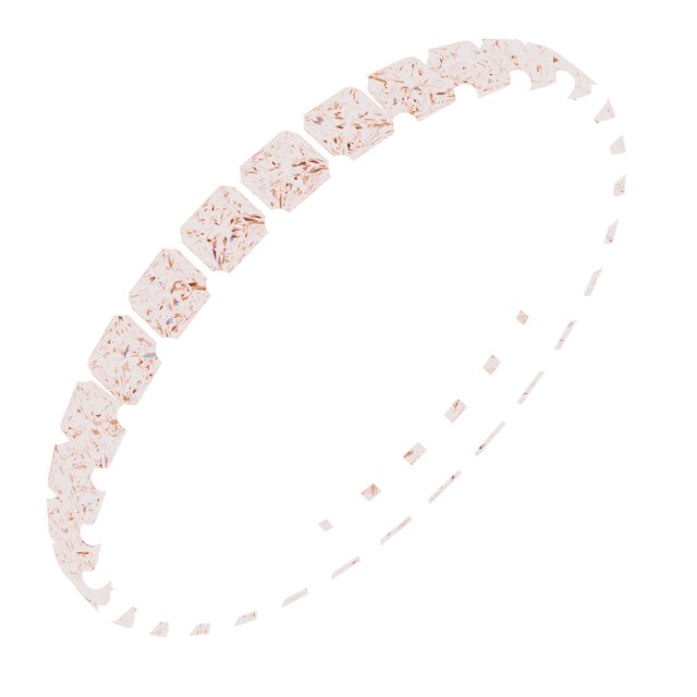 Shared-Prong Eternity Band