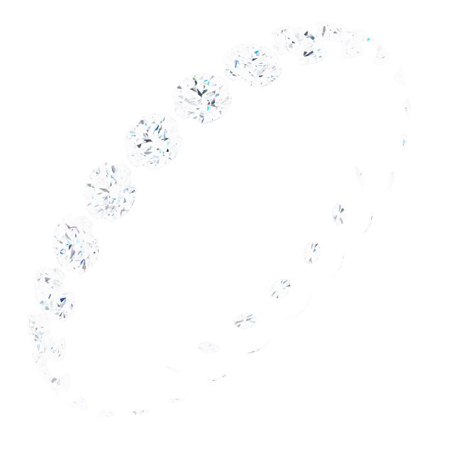 Shared-Prong Eternity Band