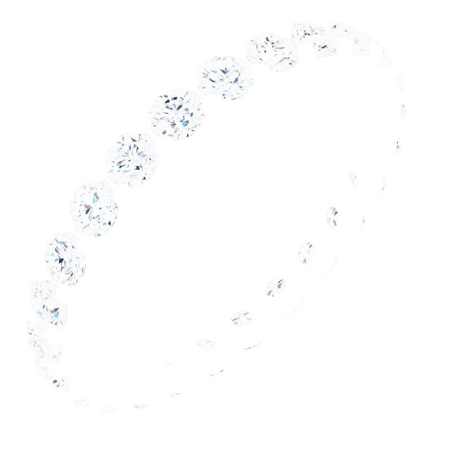 Shared-Prong Eternity Band