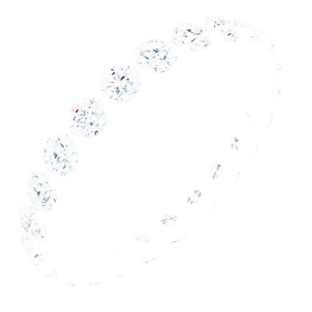 Shared-Prong Eternity Band