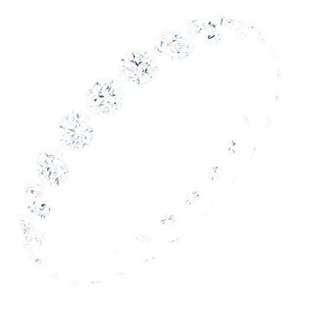 Shared-Prong Eternity Band