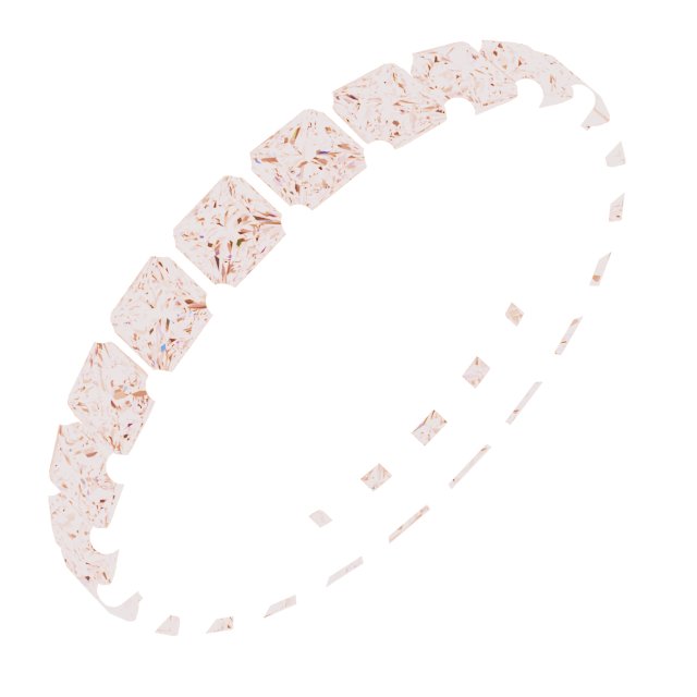 Shared-Prong Eternity Band
