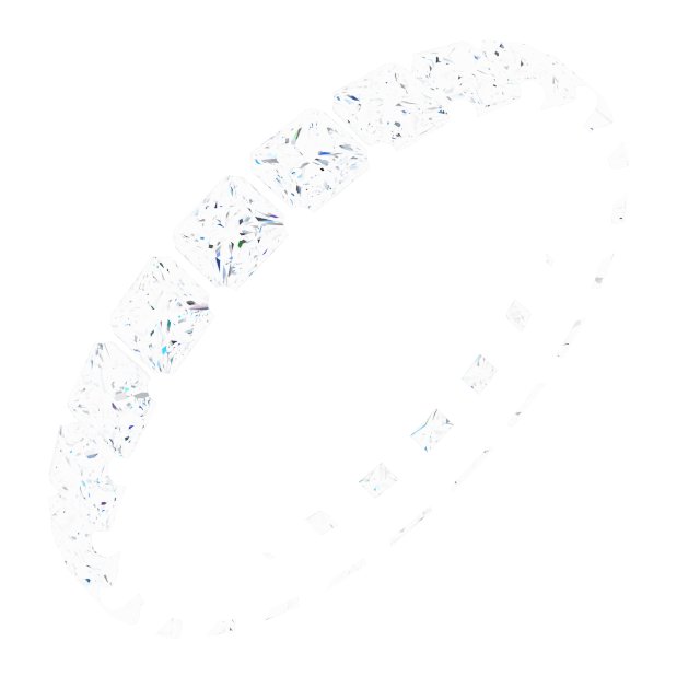 Shared-Prong Eternity Band