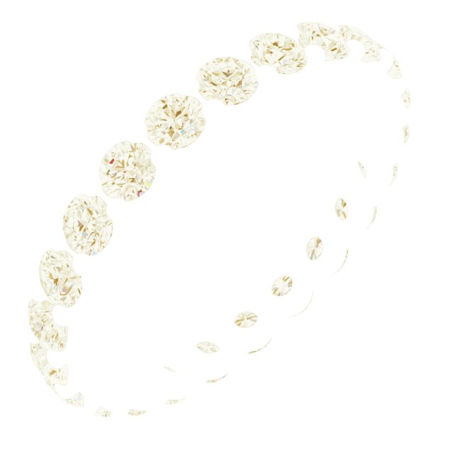 Shared-Prong Eternity Band