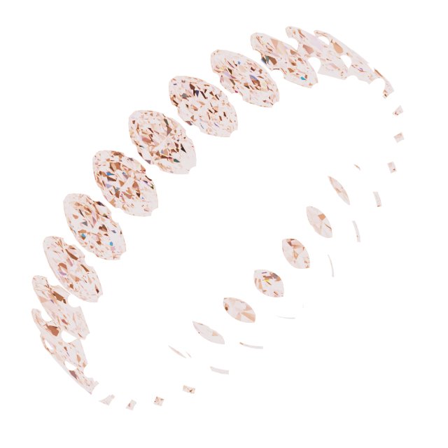 Shared-Prong Eternity Band