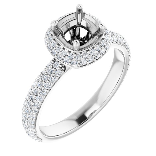 14k White Gold