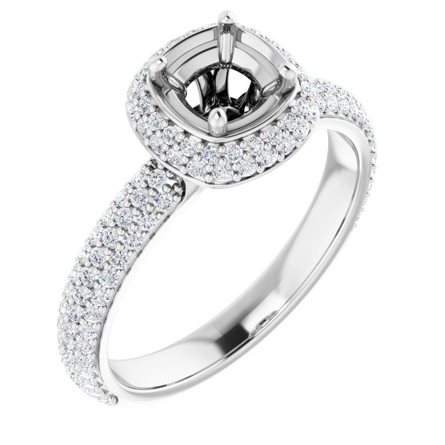 14k White Gold