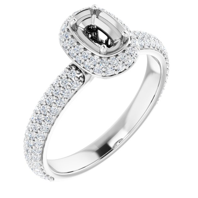 14k White Gold