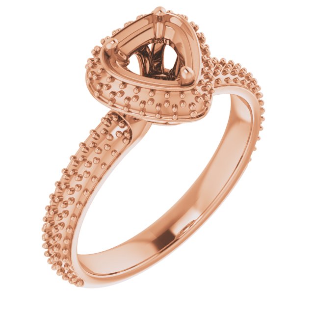 Pavé-Style Double Halo-Style Engagement Ring