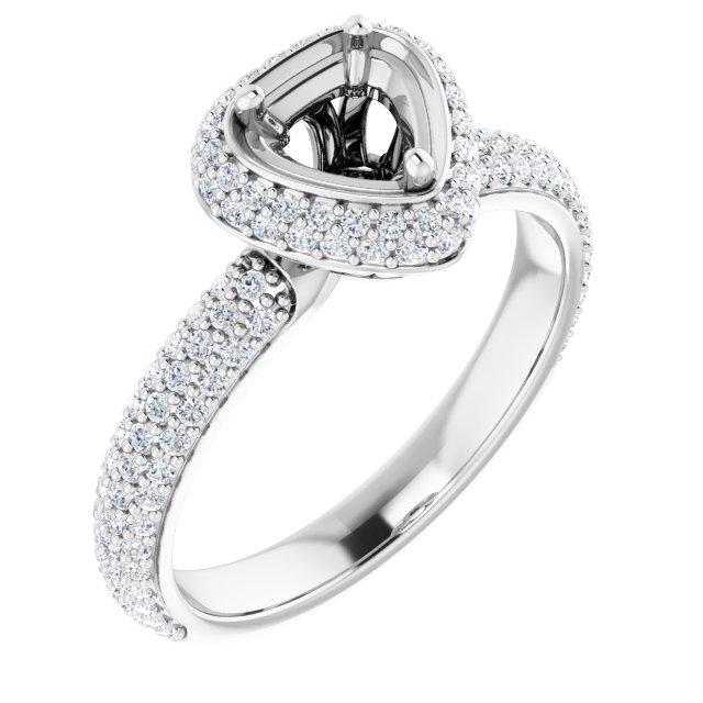 14k White Gold