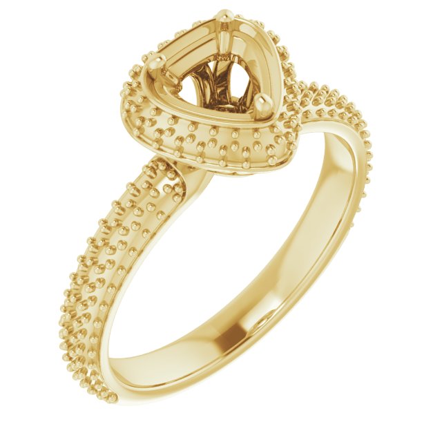 Pavé-Style Double Halo-Style Engagement Ring