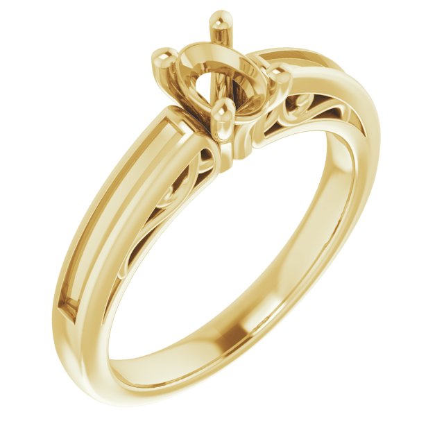 14k Yellow Gold
