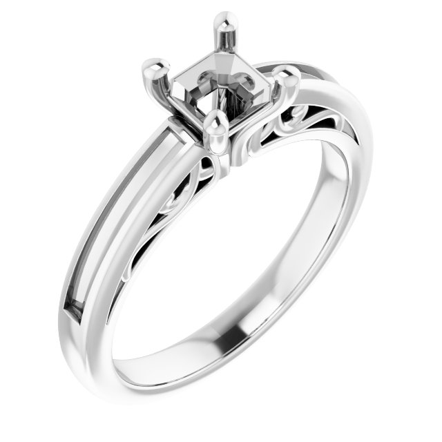 14k White Gold