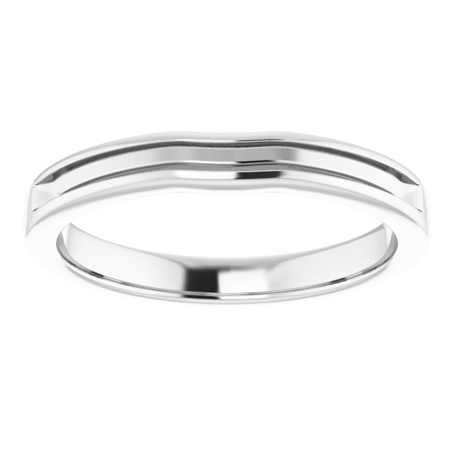 Band Mounting for 10 mm Square Ring view 3
