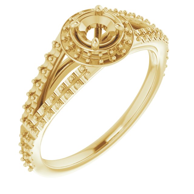 14k Yellow Gold