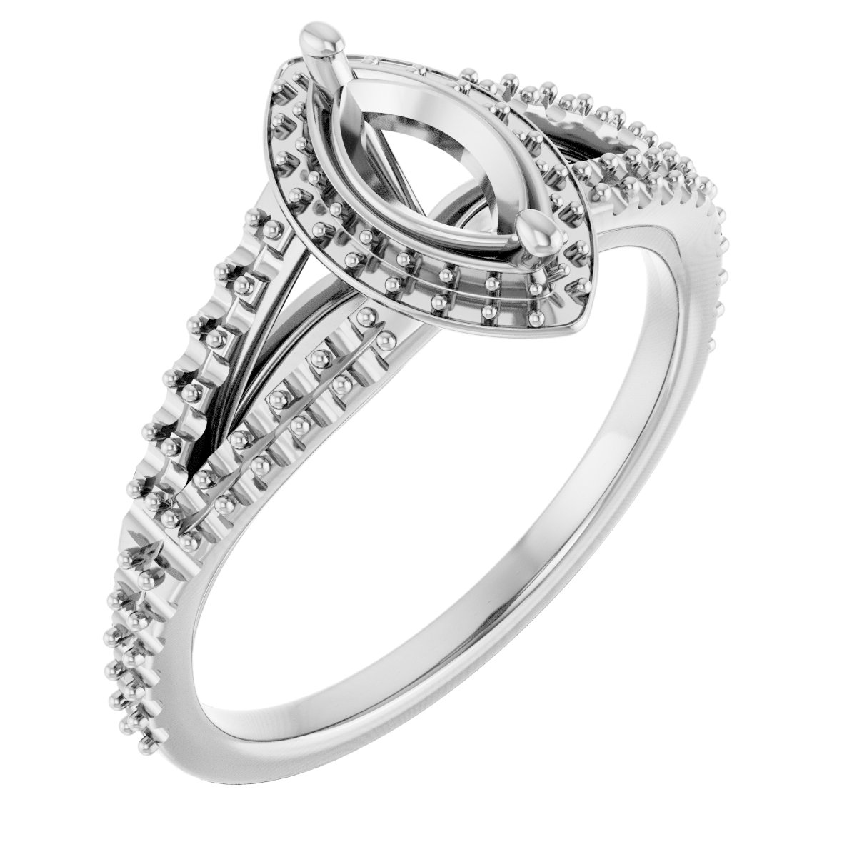 Halo-Style Engagement Ring