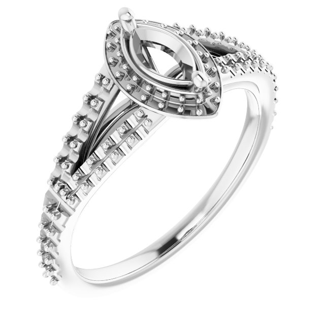 Halo-Style Engagement Ring