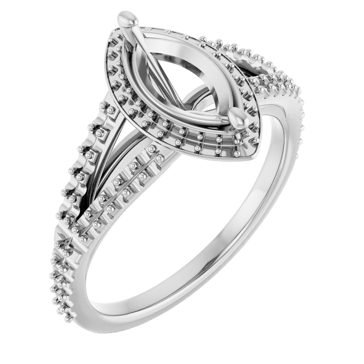 Halo-Style Engagement Ring