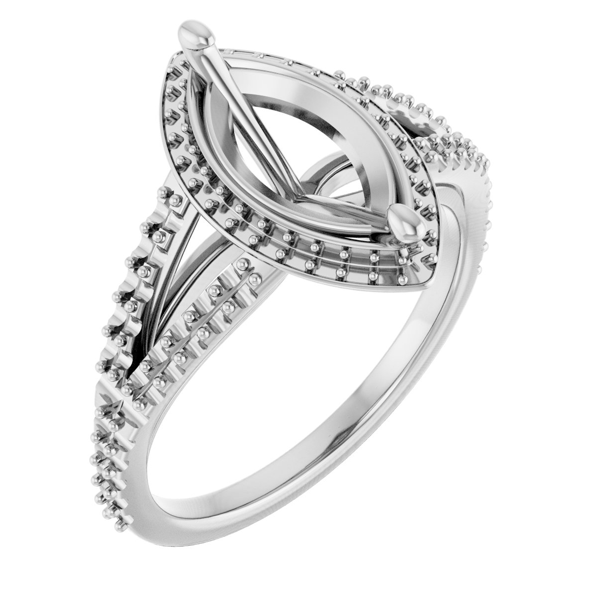 Halo-Style Engagement Ring