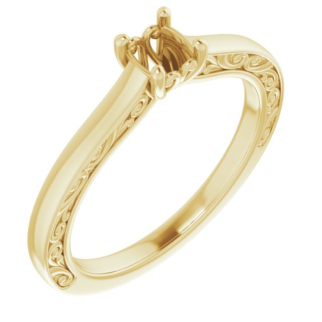 Solitaire Engagement Ring