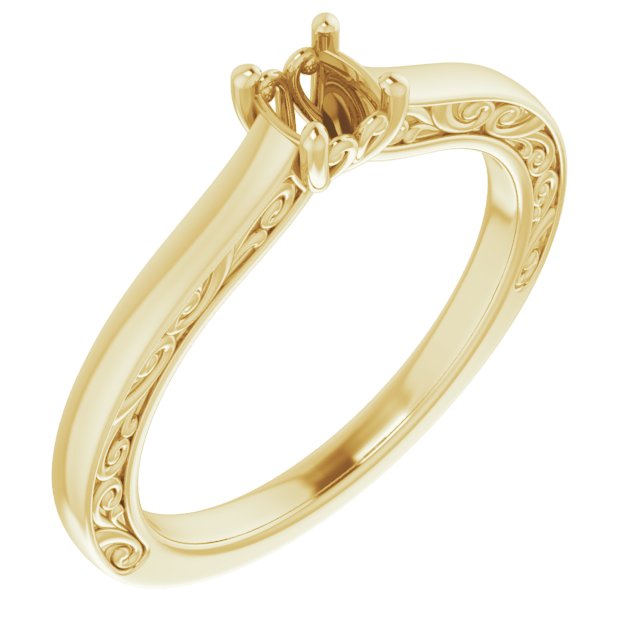 Solitaire Engagement Ring