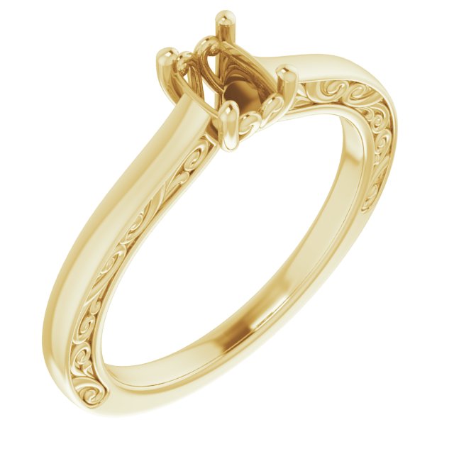 Solitaire Engagement Ring